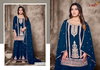 Ashima Vol 2 By Vamika Blooming Chinon Readymade Suits Exporters In India
